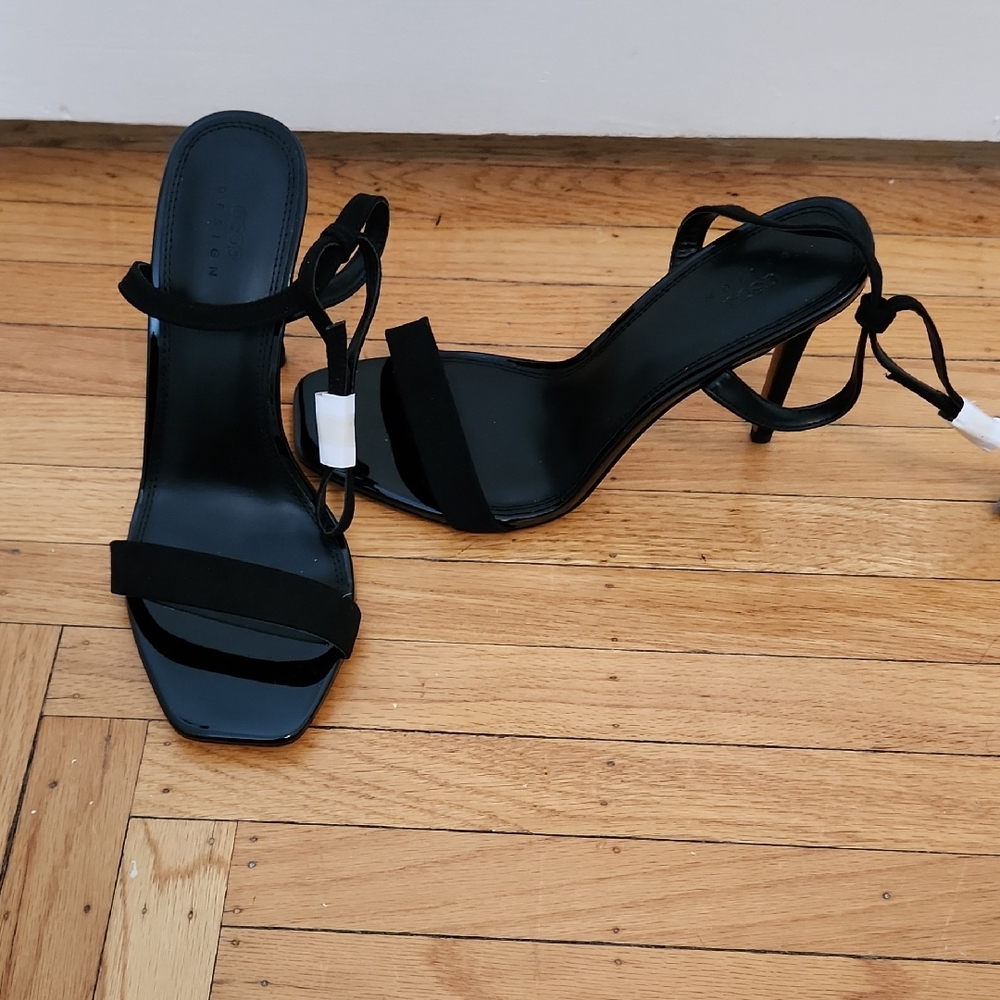 ASOS Black Strappy Heels